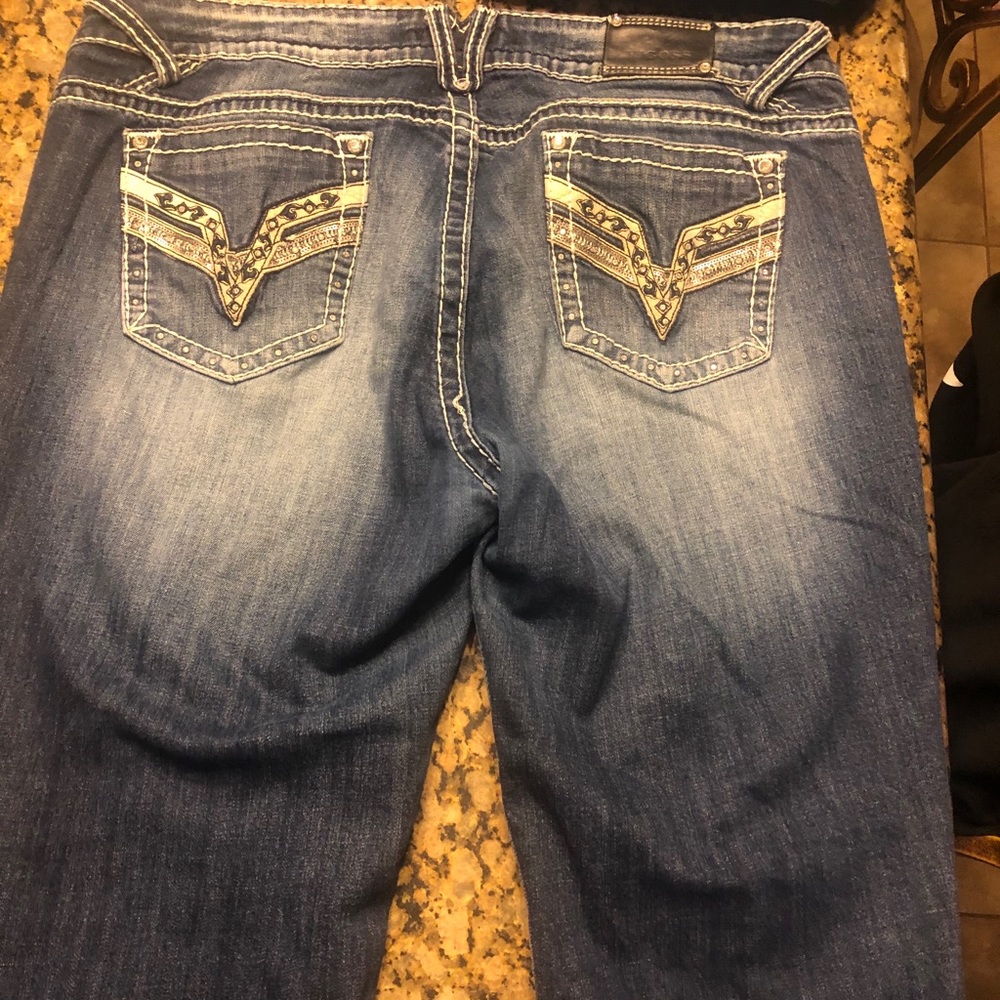 Vigoss plus size boot cut jeans